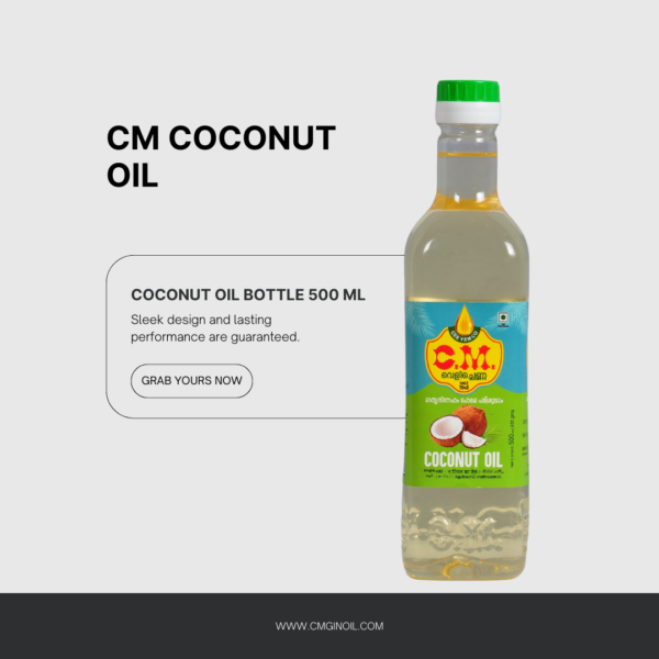 CM COCONUT OIL 500 ML BOTTLE